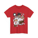 Mad Doctor Running T-Shirt | Funny Medical Design