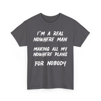Nowhere Man T-Shirt – Beatles-Inspired Lyric Tee for Dreamers | T Shirt World Australia 🎸🖤👕