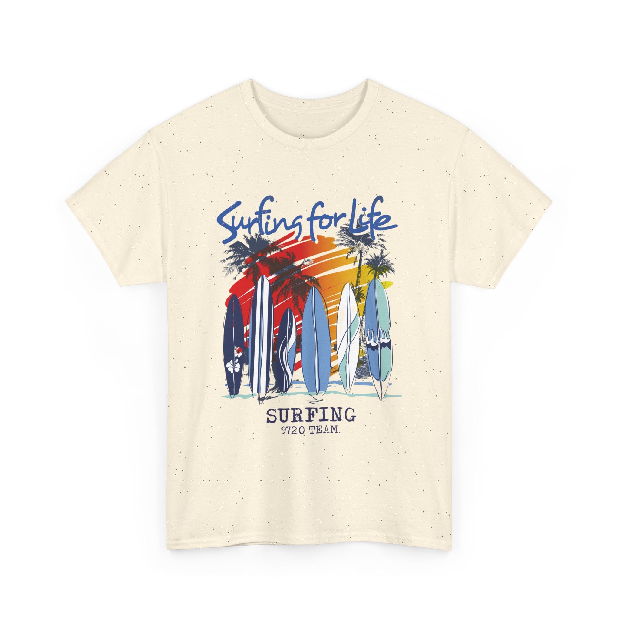 Surfing For Life T-Shirt – Ride the Waves Forever