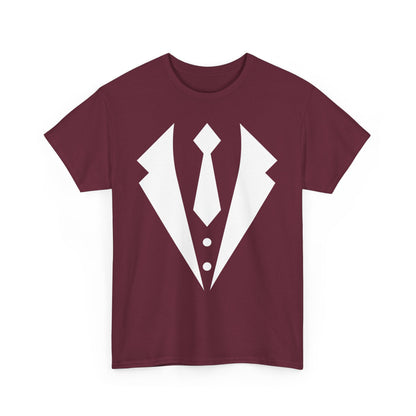 Tuxedo T-Shirt – Classic White Tie Dinner Jacket Illusion