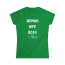 Woman Wife Boss T-Shirt – Celebrate Your Power