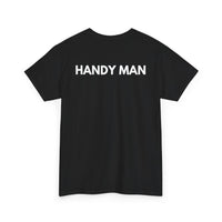 Handy Man T-Shirt | Professional Repair & DIY Back-Print Tee 🛠️