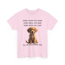 Custom Dog Photo T-Shirt | Every Snack You Make Funny Pet Tee – 🐶📸