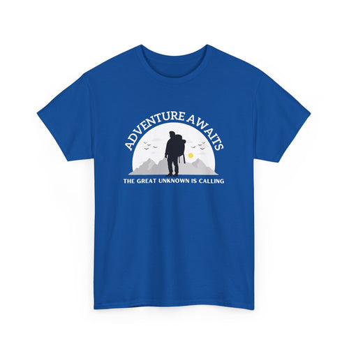 Adventure Awaits Hiking T-Shirt | Explore the Outdoors in Style