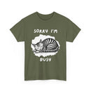 Sorry I'm Busy Cat T-Shirt | Funny Sleeping Cat Tee 🐱💤