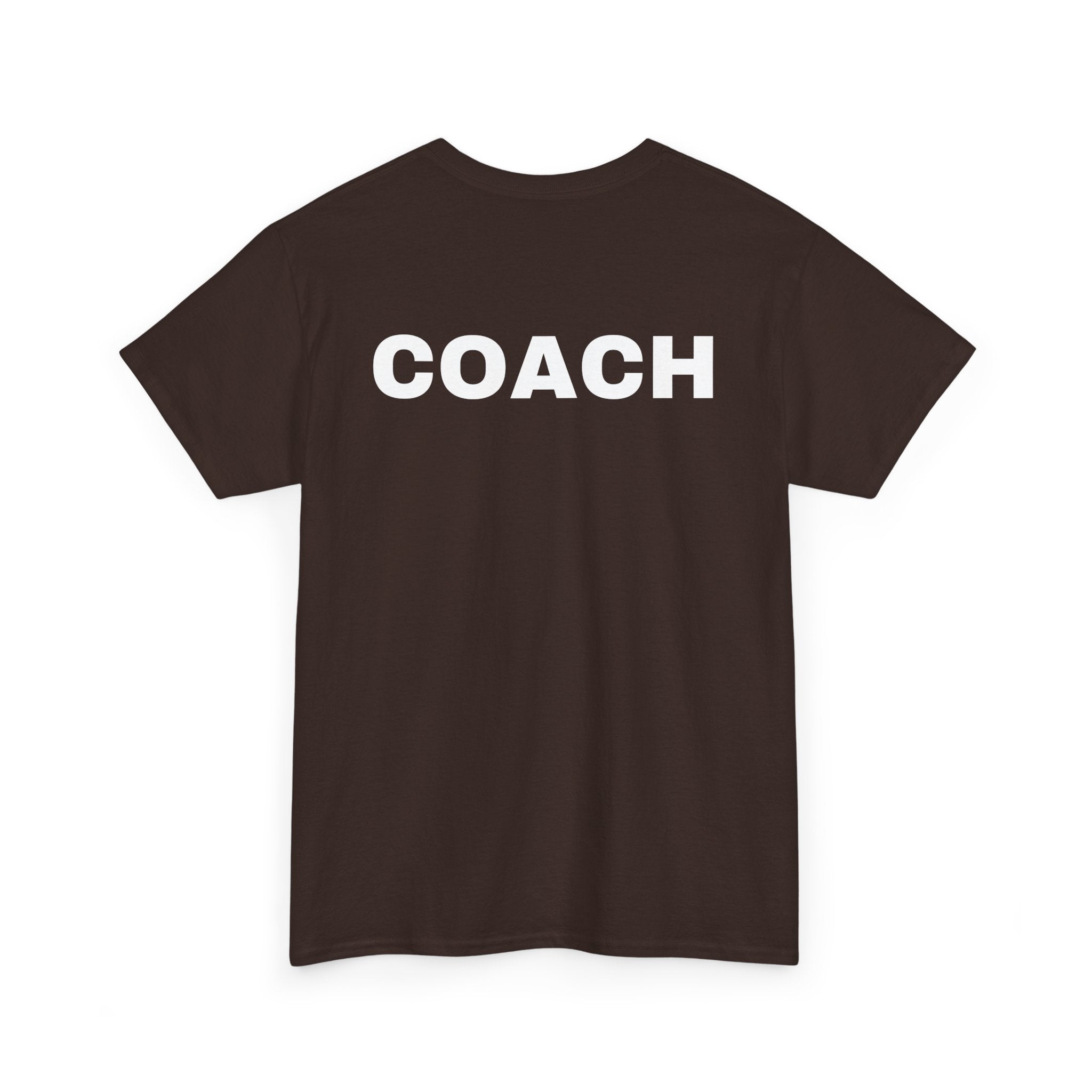 Coach T-Shirt | Professional Team Leader & Sports Tee 📋👟