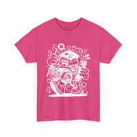 Funny Golf Cart T-Shirt – Walking Cart with Clubs