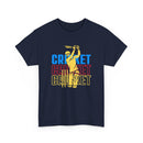 Cricket T-Shirt with Player Silhouette | Sports Fan Apparel