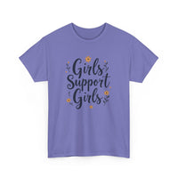 Girls Support Girls T-Shirt – Empowering Feminist Tee for Women  💪👭🌸