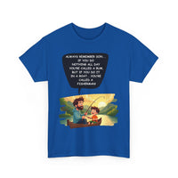 Always Remember Son Fishing T-Shirt – Funny Father & Son Boat Tee  🎣👕