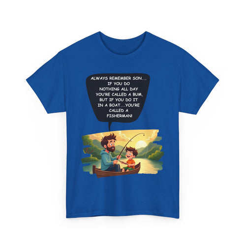 Always Remember Son Fishing T-Shirt – Funny Father & Son Boat Tee  🎣👕