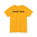 Handy Man T-Shirt | Professional Repair & DIY Back-Print Tee 🛠️
