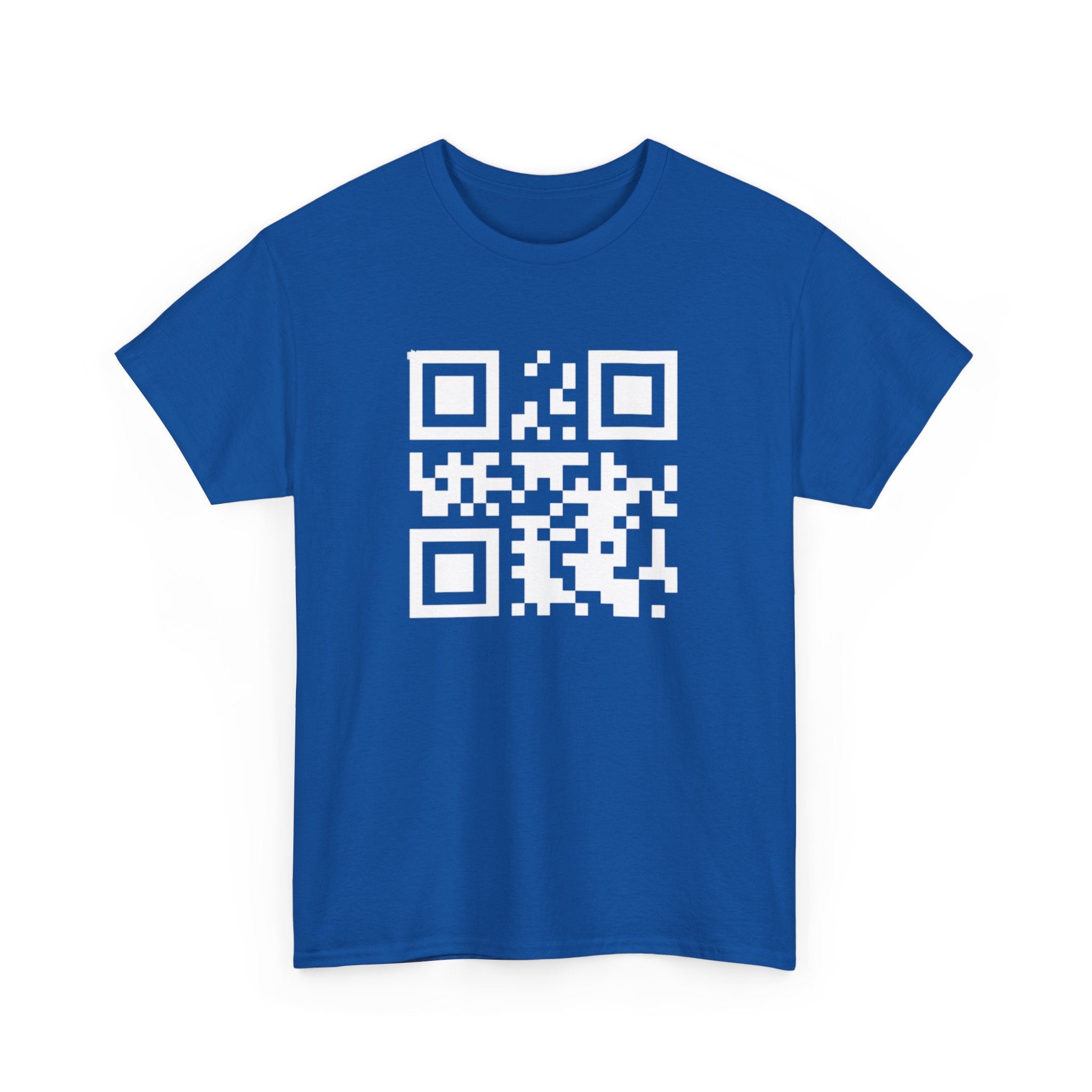 Mystery QR Code T-Shirt – Scan to Reveal the Hidden Message 👕😂