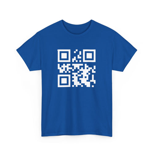 Mystery QR Code T-Shirt – Scan to Reveal the Hidden Message 👕😂