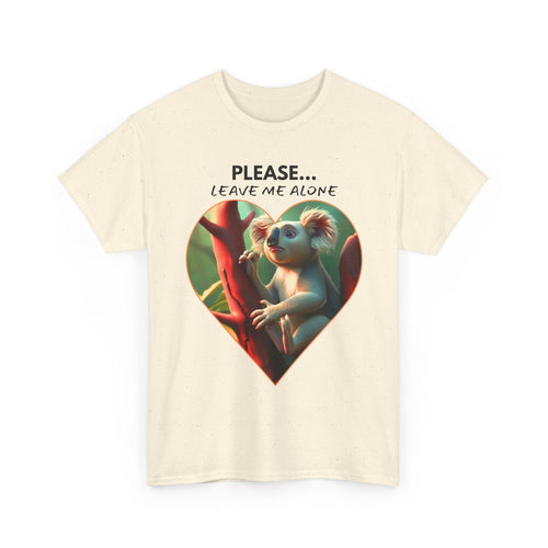 Save Our Koalas T-Shirt | Please Leave Me Alone Habitat Protection Tee 🌿📉