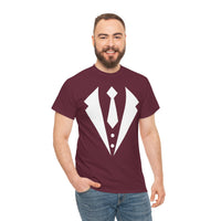 Tuxedo T-Shirt – Classic White Tie Dinner Jacket Illusion