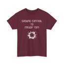 Ground Control to Major Tom T-Shirt | Bold Design with Explosive Imagery