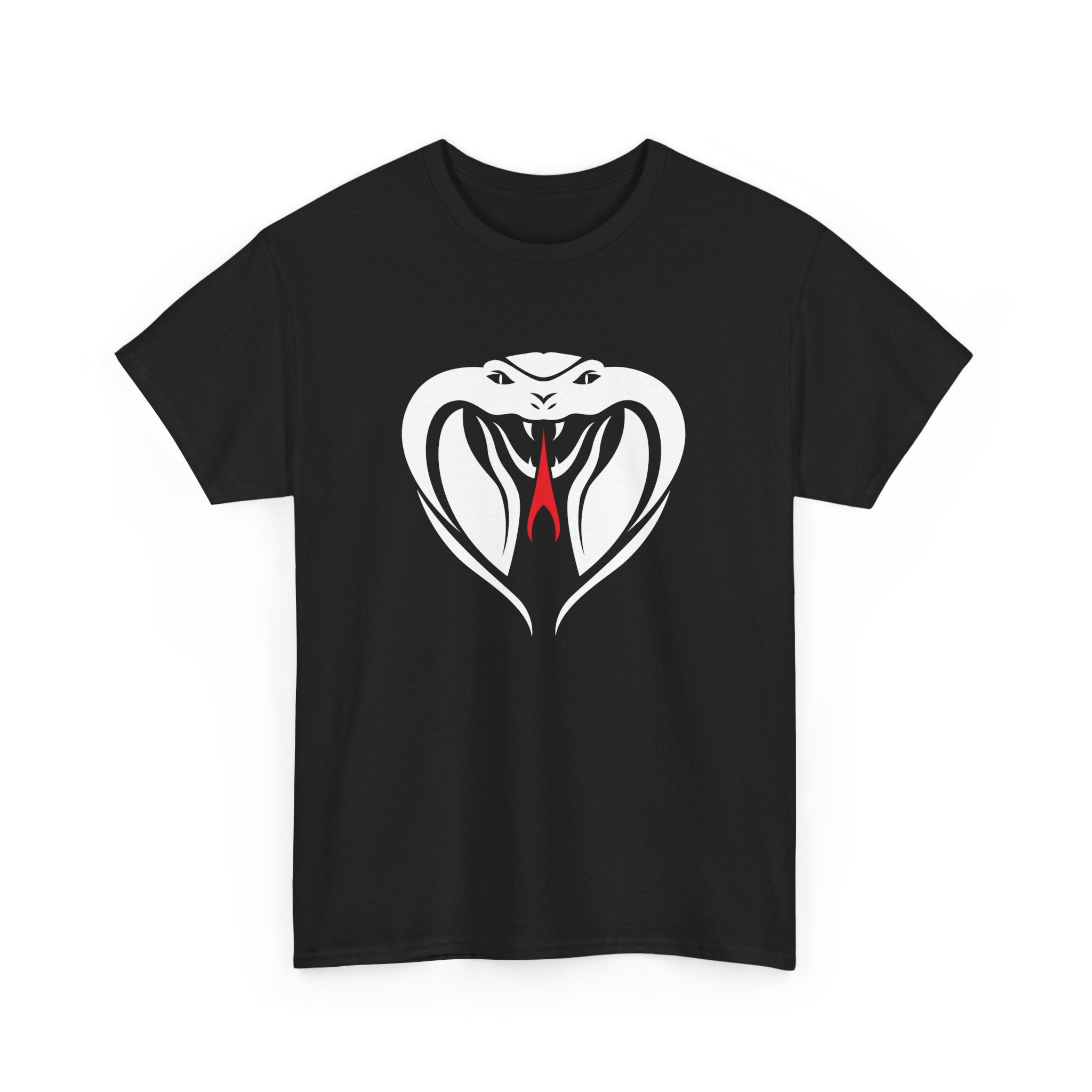 Ferocious Snake Face T-Shirt – Striking and Powerful Design