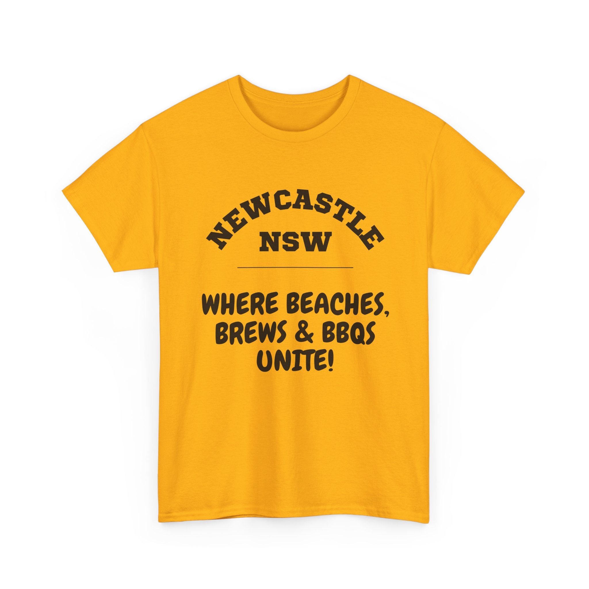 Newcastle NSW T-Shirt | Beaches, Brews & BBQ's Tee 🍻🇦🇺