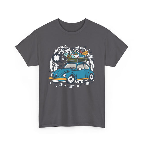 Fishing Tour VW Beetle T-Shirt – Fishing & Peace Vibes
