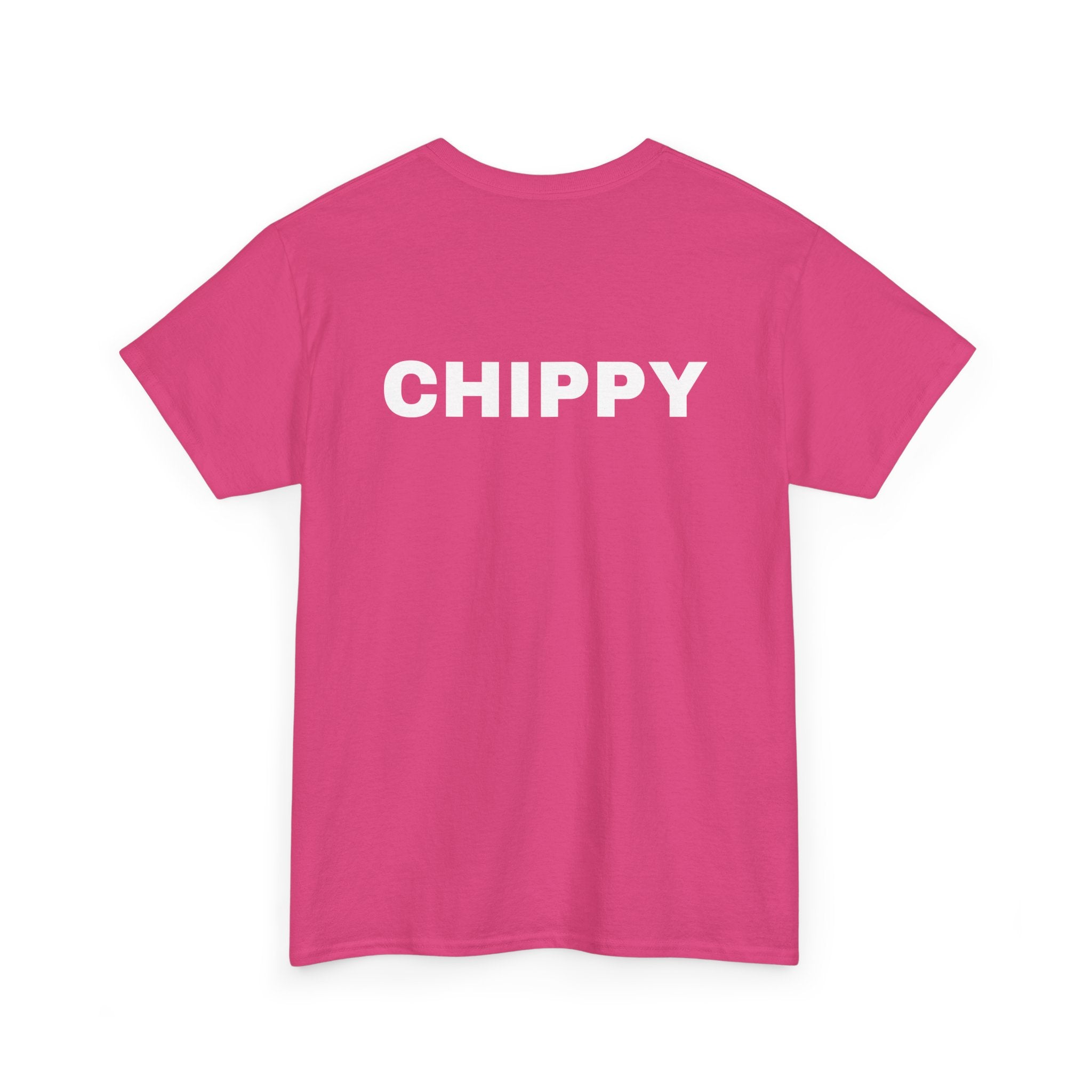 Chippy Unisex T-Shirt (Back Print) | Great Carpenter T-Shirt