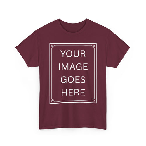 Custom Photo T-Shirt | Upload Your Own Full-Print Image 📸👕