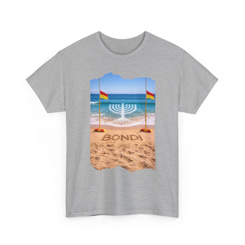 Bondi Beach Remembered T-Shirt | A Moment of Silence, Strength & Solidarity