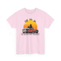 Off We Go, No Return Date Required! 4WD & Caravan Adventure T-Shirt