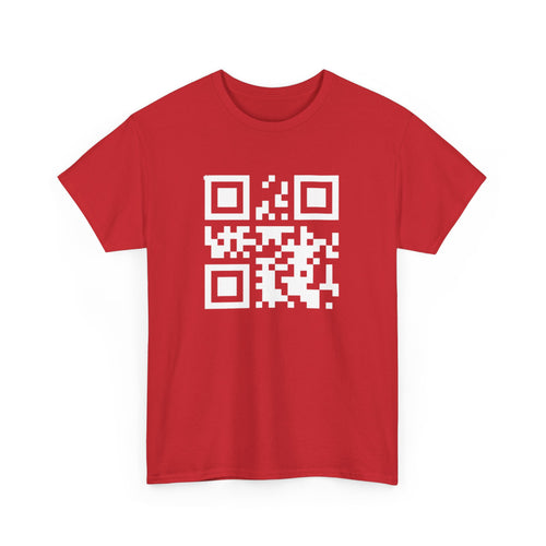 Mystery QR Code T-Shirt – Scan to Reveal the Hidden Message 👕😂