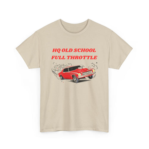 HQ Holden T-Shirt – Old School Full Throttle
