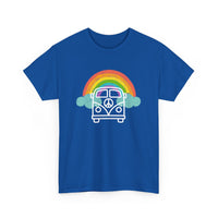 Rainbow Peace VW Kombi T-Shirt – Celebrate Love and Unity