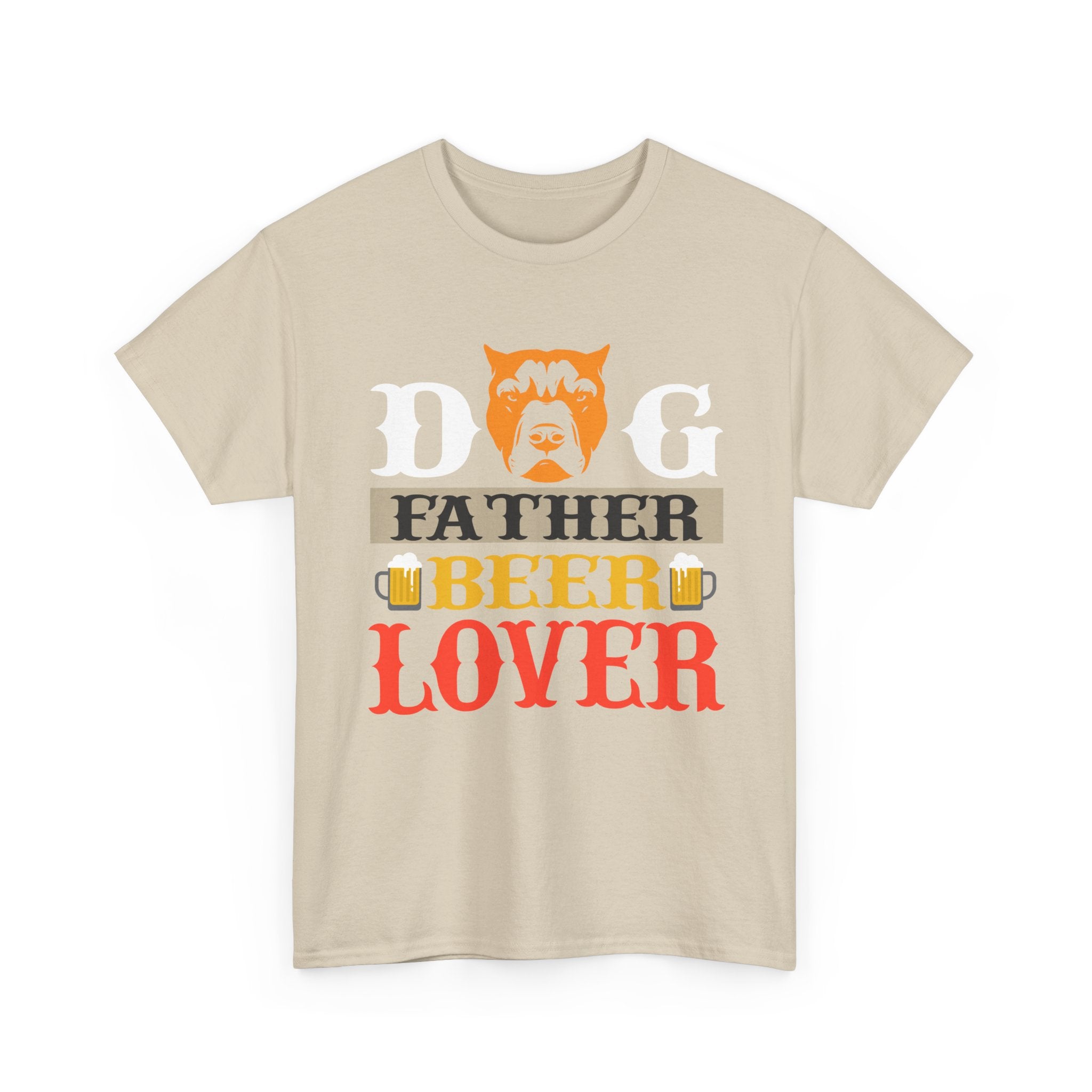Dog Father & Beer Lover T-Shirt – Funny Pet & Beer Design