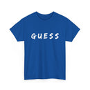 Guess T-Shirt for that brave female | Minimalist Front-Print Graphic Tee ❓✨