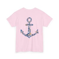 Nautical Anchor T-Shirt | Maritime Symbols Design