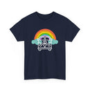 Rainbow Peace VW Kombi T-Shirt – Celebrate Love and Unity