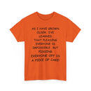 Pissing Everyone Off Is Easy, Funny T-Shirt – Sarcastic Humour Tee