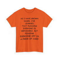 Pissing Everyone Off Is Easy, Funny T-Shirt – Sarcastic Humour Tee