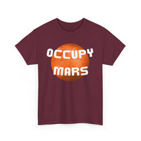 Occupy Mars T-Shirt – Bold Space & Sci-Fi Tee for Dreamers 🚀🪐👕