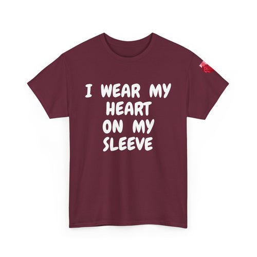 I Wear My Heart on My Sleeve Unisex T-Shirt