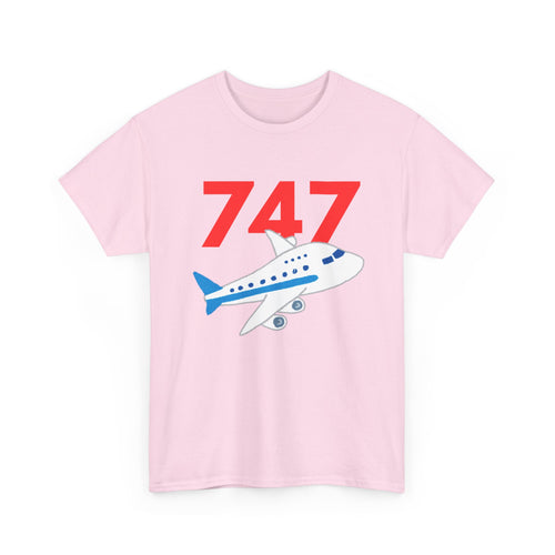 747 Jumbo Jet T-Shirt ✈️ – Classic Aviation Tee for Plane Lovers