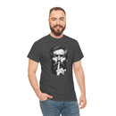 Shh Bearded Man T-Shirt – Stylish & Mysterious Design