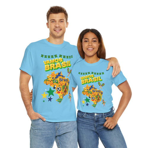 Vamos Brasil T-Shirt – Celebrate Brazil in Style