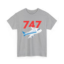✈️ 747 Jumbo Jet T-Shirt – Classic Aviation Tee for Plane Lovers