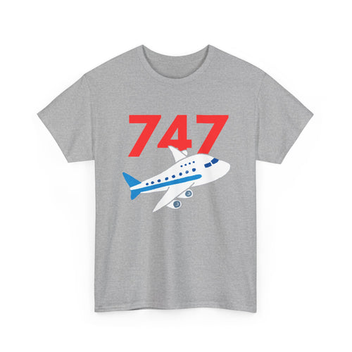 747 Jumbo Jet T-Shirt ✈️ – Classic Aviation Tee for Plane Lovers