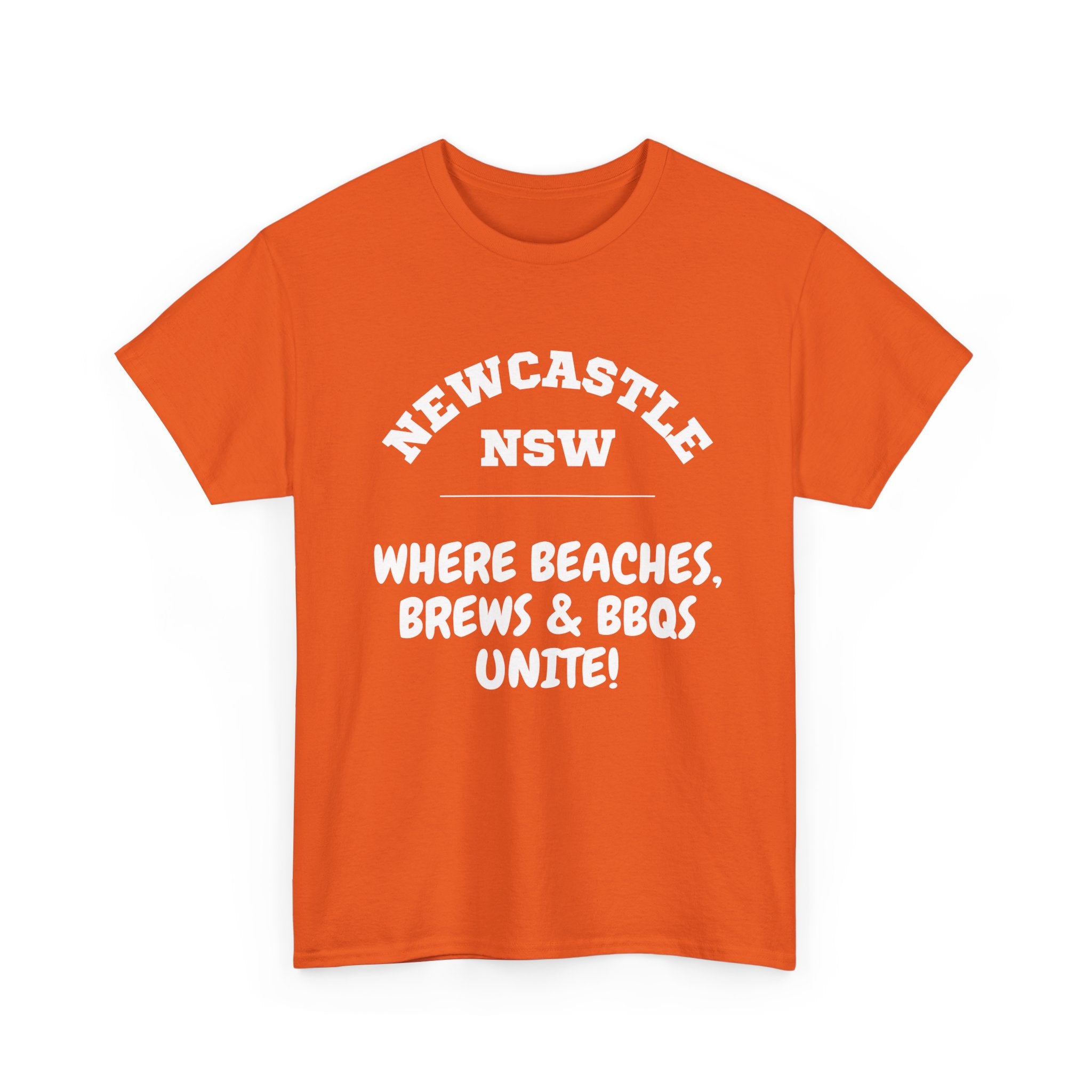 Newcastle NSW T-Shirt | Beaches, Brews & BBQ's Tee 🍻🇦🇺