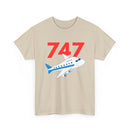 ✈️ 747 Jumbo Jet T-Shirt – Classic Aviation Tee for Plane Lovers
