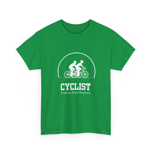 Cyclist - Free to Ride Anytime Unisex T-Shirt