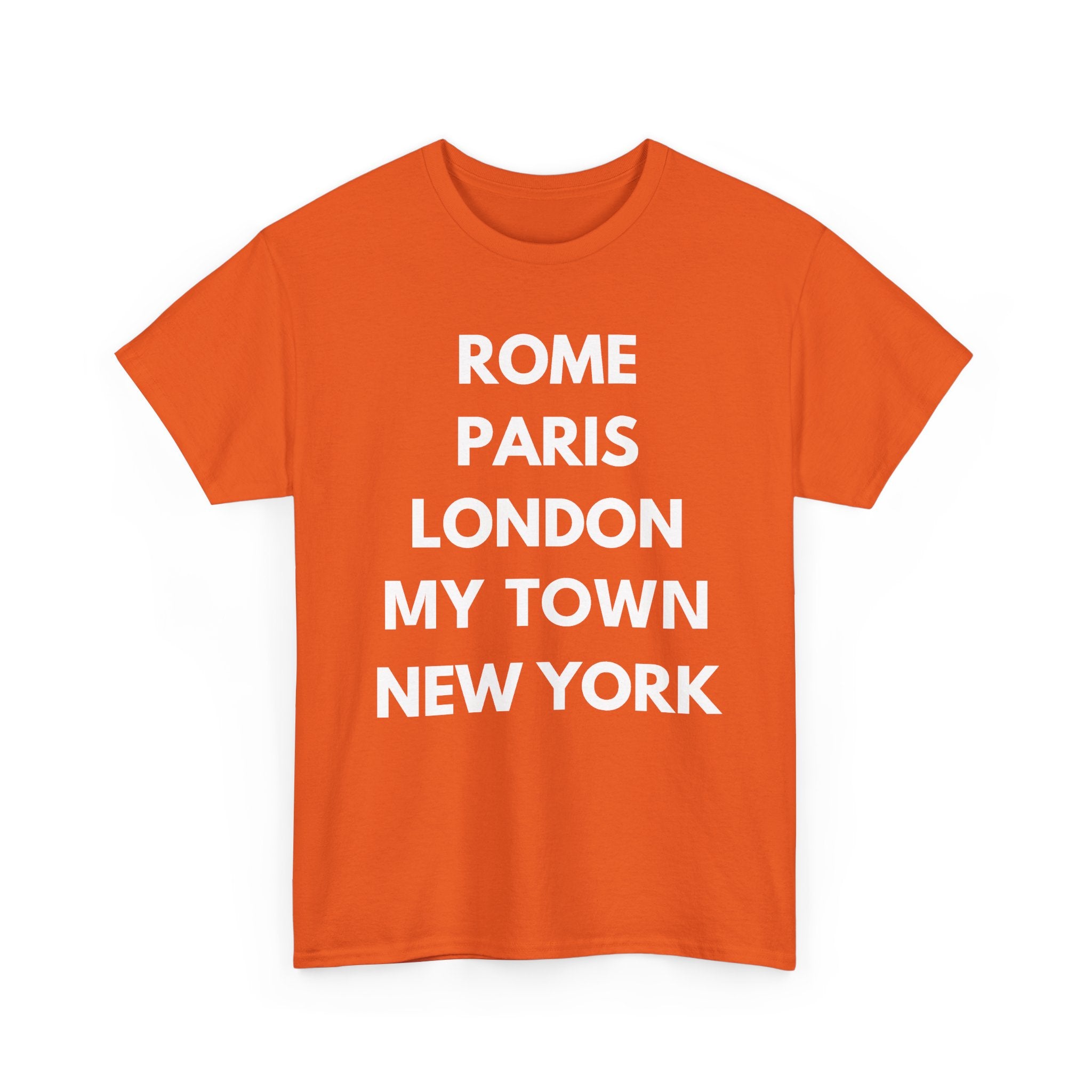 Personalised City List T-Shirt | Rome Paris London New York Custom Tee ✈️👕