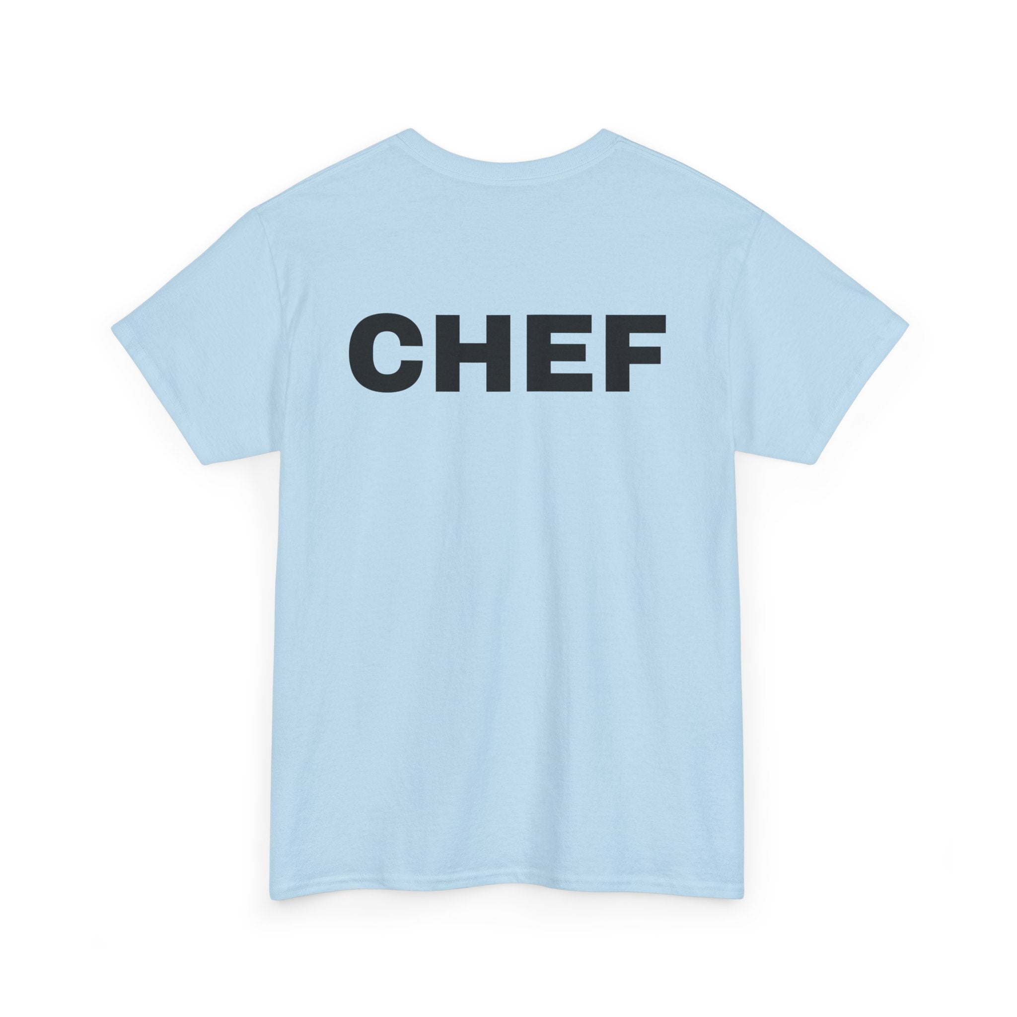 Chef T-Shirt | Professional Kitchen & Culinary Back-Print Tee 👨‍🍳