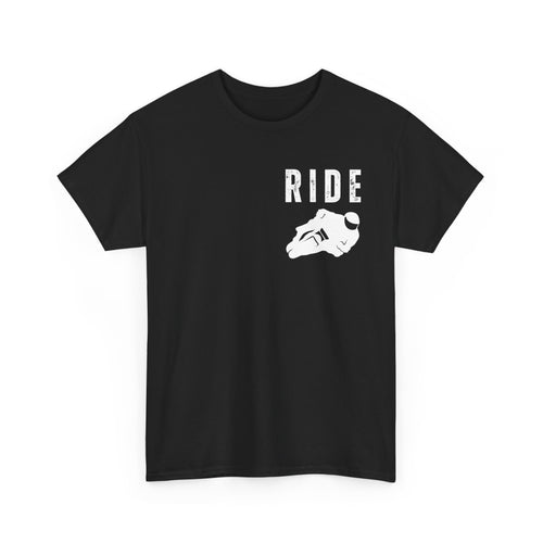 Don’t Like My Riding? Funny Rude Motorcycle T-Shirt | Back and Front Print